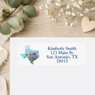 Texas Wildflowers Return Address