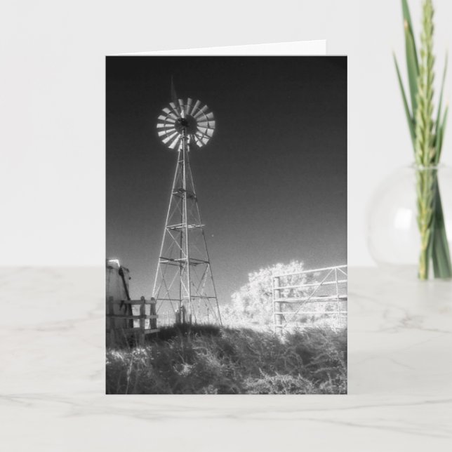 Texas Windmill Card (Front)
