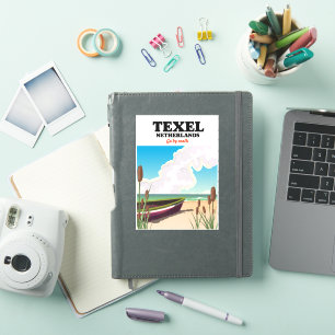 Texel Netherlands travel poster