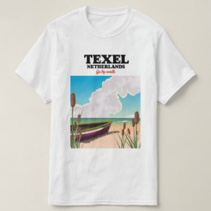 Texel Netherlands travel poster T-Shirt
