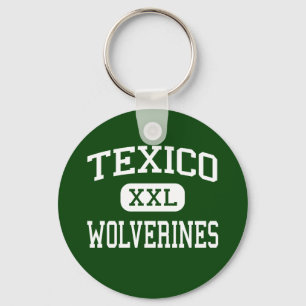 Texico - Wolverines - High - Texico New Mexico Keychain