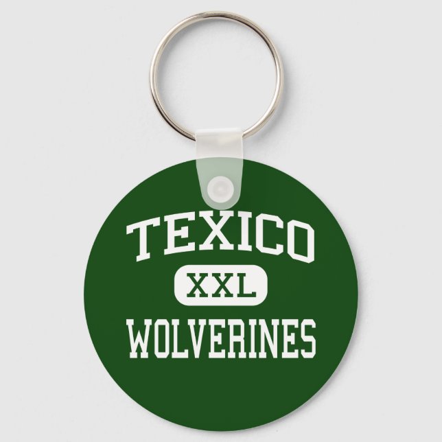 Texico - Wolverines - High - Texico New Mexico Keychain (Front)