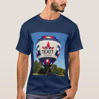 TeXit Coin Scan to Mine Balloon  T-Shirt