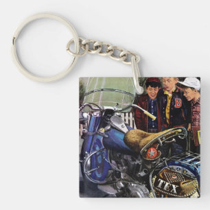 Tex's Motorcycle Keychain