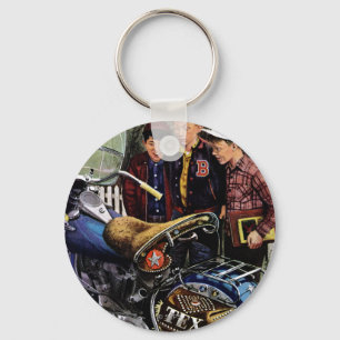 Tex's Motorcycle Keychain