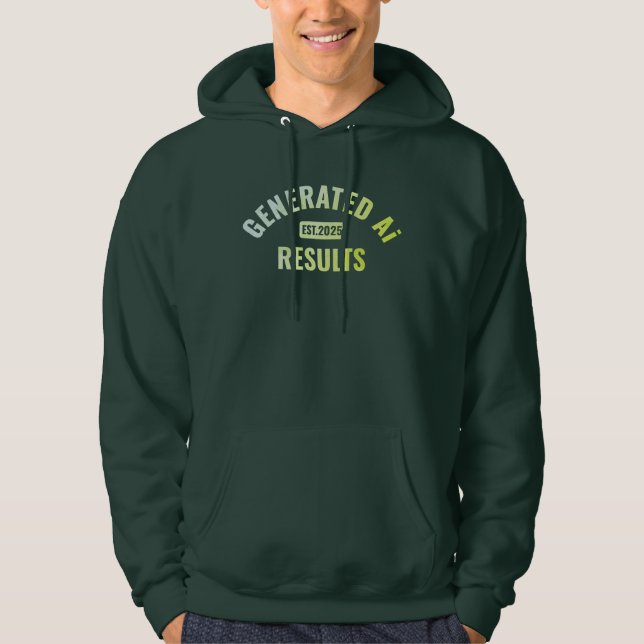 Text art T-Shirt with Simple and Clean Design Hoodie (Front)