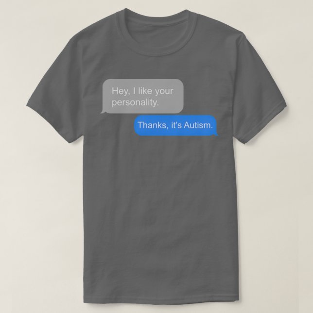 Text Bubble Thanks4 T-Shirt (Design Front)