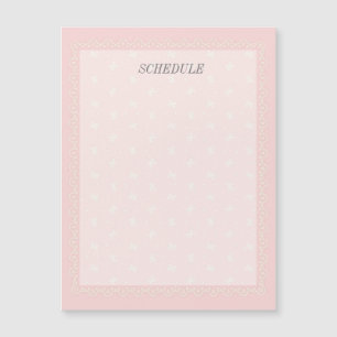 Text Customization Ribbon Pink Magnet