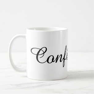 Text Design Mug