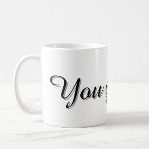 Text Design Mug