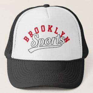 Text Design: SPORTS white + your own text & ideas Trucker Hat