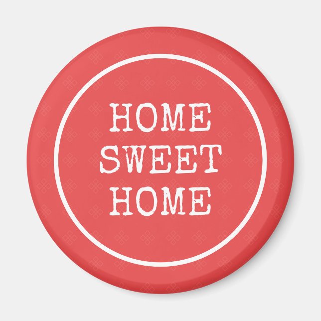Text Home sweet home  Magnet (Front)