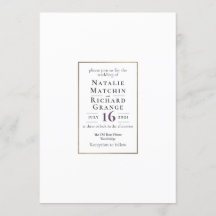 TEXT INVITATION TEMPLATE 1 CLASSIC ELEGANT