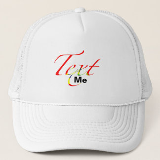 Text Me Graphic Trucker Hat