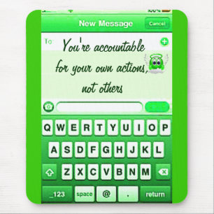Text Me_ Mouse Pad