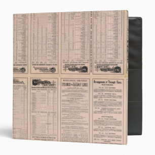 Text Page Montreal and Boston Air Line Binder