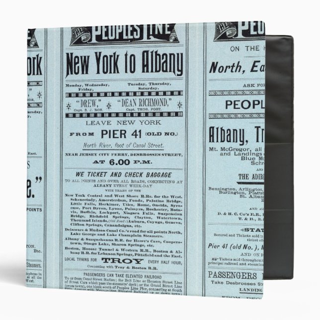 Text Page Peoples Line Binder (Front/Inside)