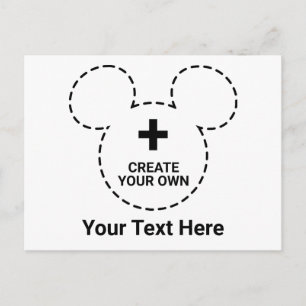Text Template Postcard
