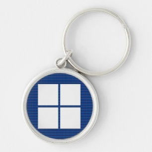 TEXT your SQUARES Template Keychain