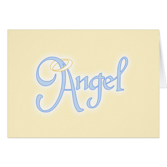 Texte Angel (Devant horizontal)