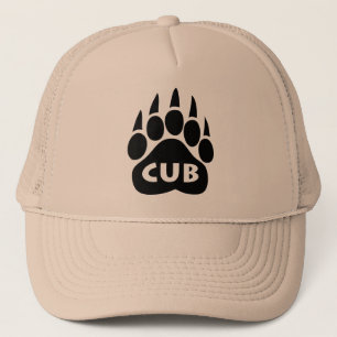 Texte de "CUB" de casquette de gay pride de patte
