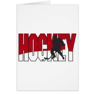 texte de hockey rouge