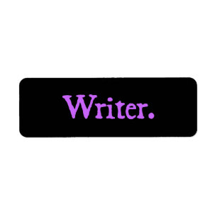 Texte de lavande d'auteur