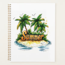 Texte d'été - Tropical Summer Island