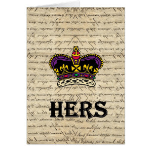 Texte et couronne du sien amusant