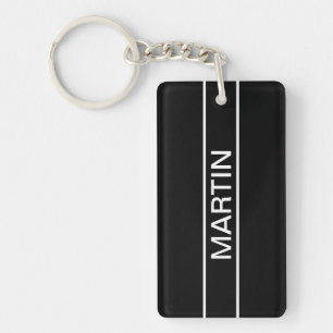 Texte personnalisable   Bold Modern Black & White