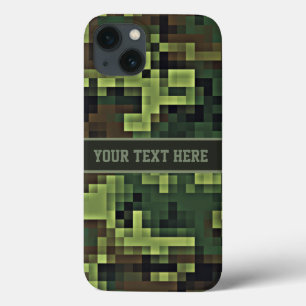 Texte personnalisé Abstrait Camo iPhone 6 coque