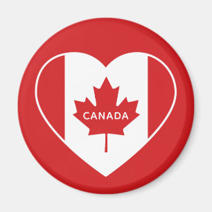 Texte personnalisé CANADA Aimer aimant