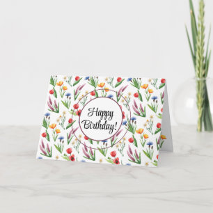 Texte personnalisé   Carte de vœux Joyeux Annivers