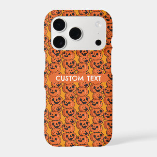 Texte personnalisé Halloween Citrouilles heureuses