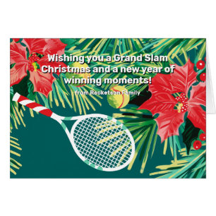🎾 🎄 texte personnalisé, masquez vos vacances