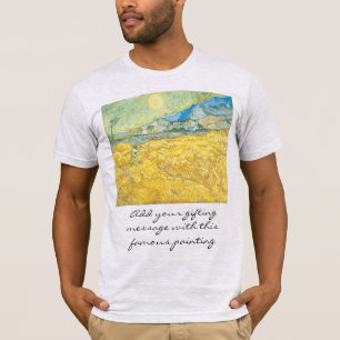 Texte personnalisé T-shirt Bella+Canvas à manches 