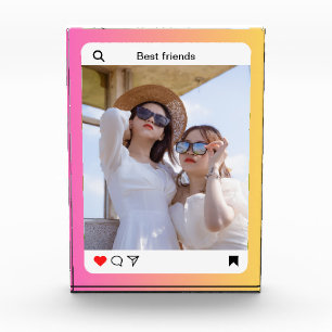 texte photo personnalisé bloc instagram deco