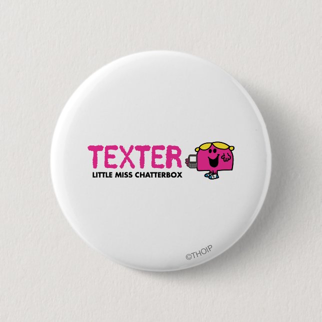 Texter 2 Inch Round Button (Front)