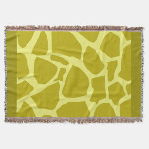 Textérité de la Giraffe d'or Lancer la couverture