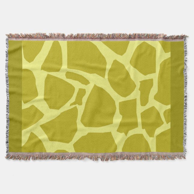 Textérité de la Giraffe d'or Lancer la couverture (Devant)