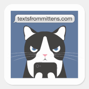 Textes de Mittens Sticker