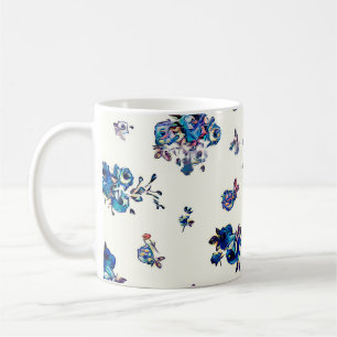 Textile and wallpaper seamless patterns. Digital i Coffee Mug