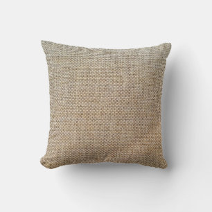 Textile brown background fabric throw pillow
