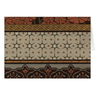 Textile d'héritage avec les motifs décoratifs