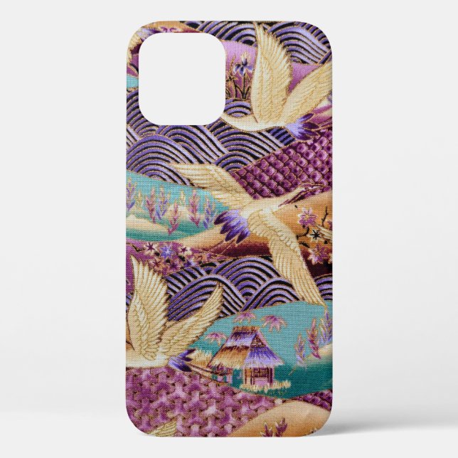 Textile fabric cloth pattern Case-Mate iPhone case (Back)