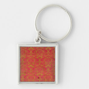 Textile fragment, 14th/15th century keychain