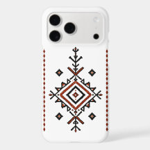 Textile Géométrique Amazigh Marocain Traditionnel