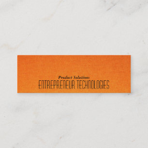 Textile Gradient Mini Business Card