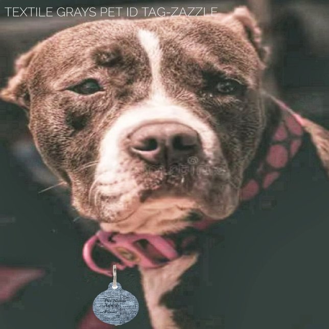 Textile Greys  Pet Tag (Creator Uploaded)