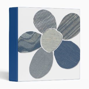 Textile Material Flower Collage DIY Colour Binder